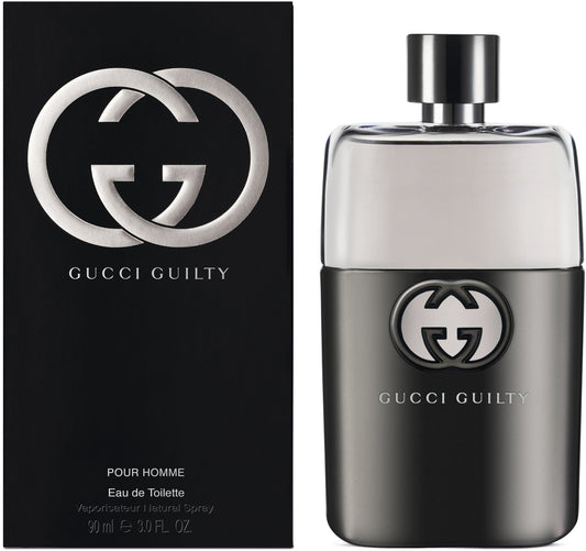 Gucci Guilty by Gucci Eau De Toilette Vaporisateur Natural Spray 90ml 3 oz for Men ORIGINAL - Perfect Fragancia